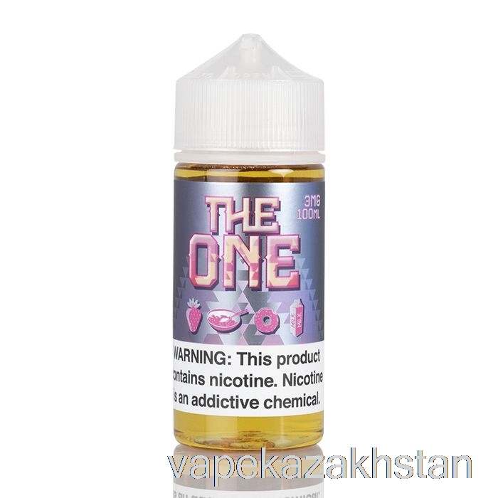 Vape Disposable Strawberry - The One E-Liquid - Beard Vape - 100mL 0mg